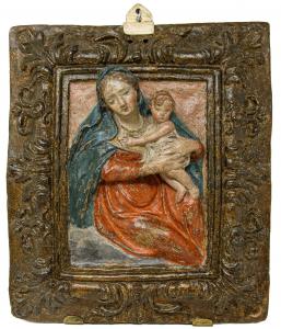 17th Century Bolognese School, Madonna and Child